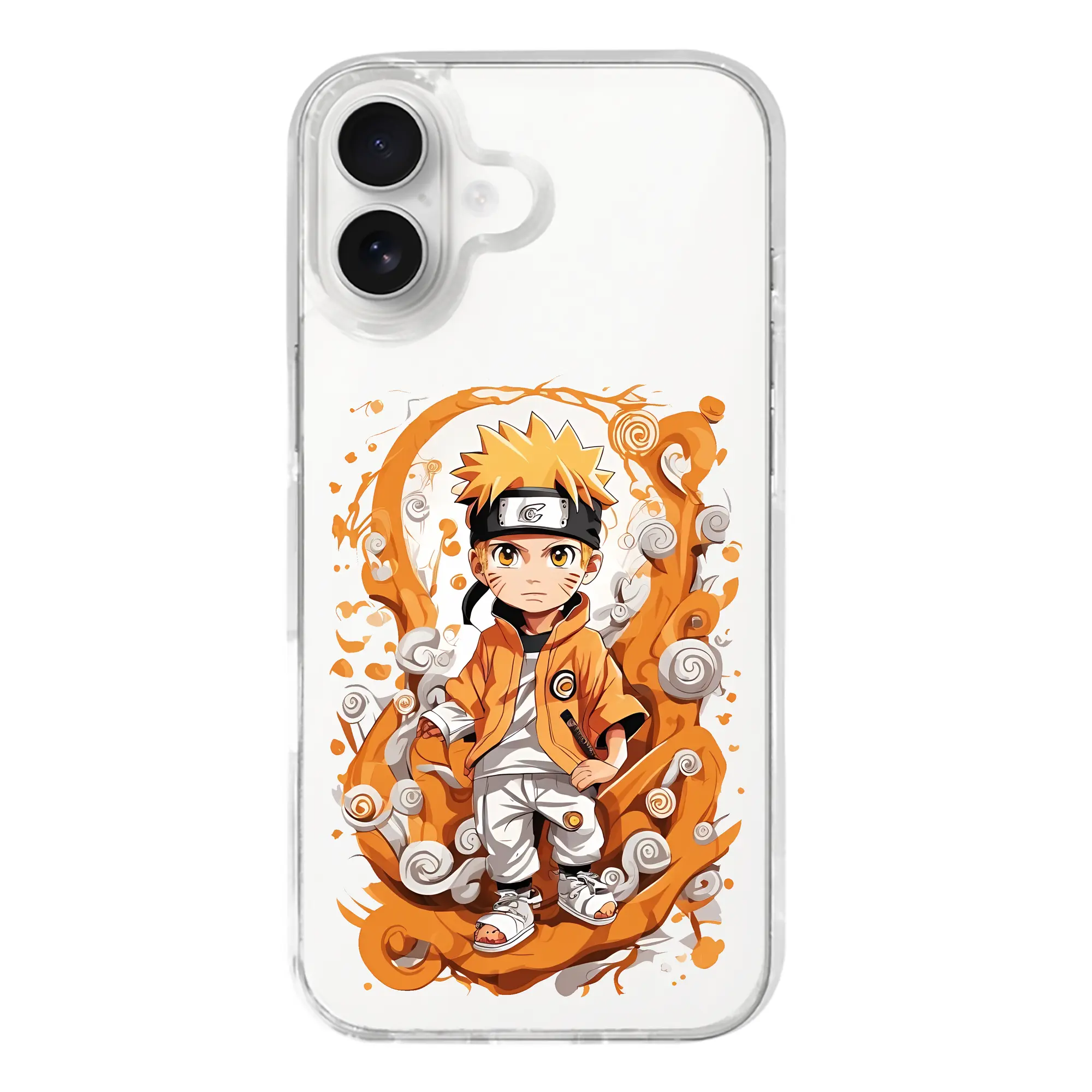 ナルト グッズ うずまき ナルト - iPhone 17シリーズ 透明スマホケース – 薄型・耐衝撃・精密フィット保護カバー